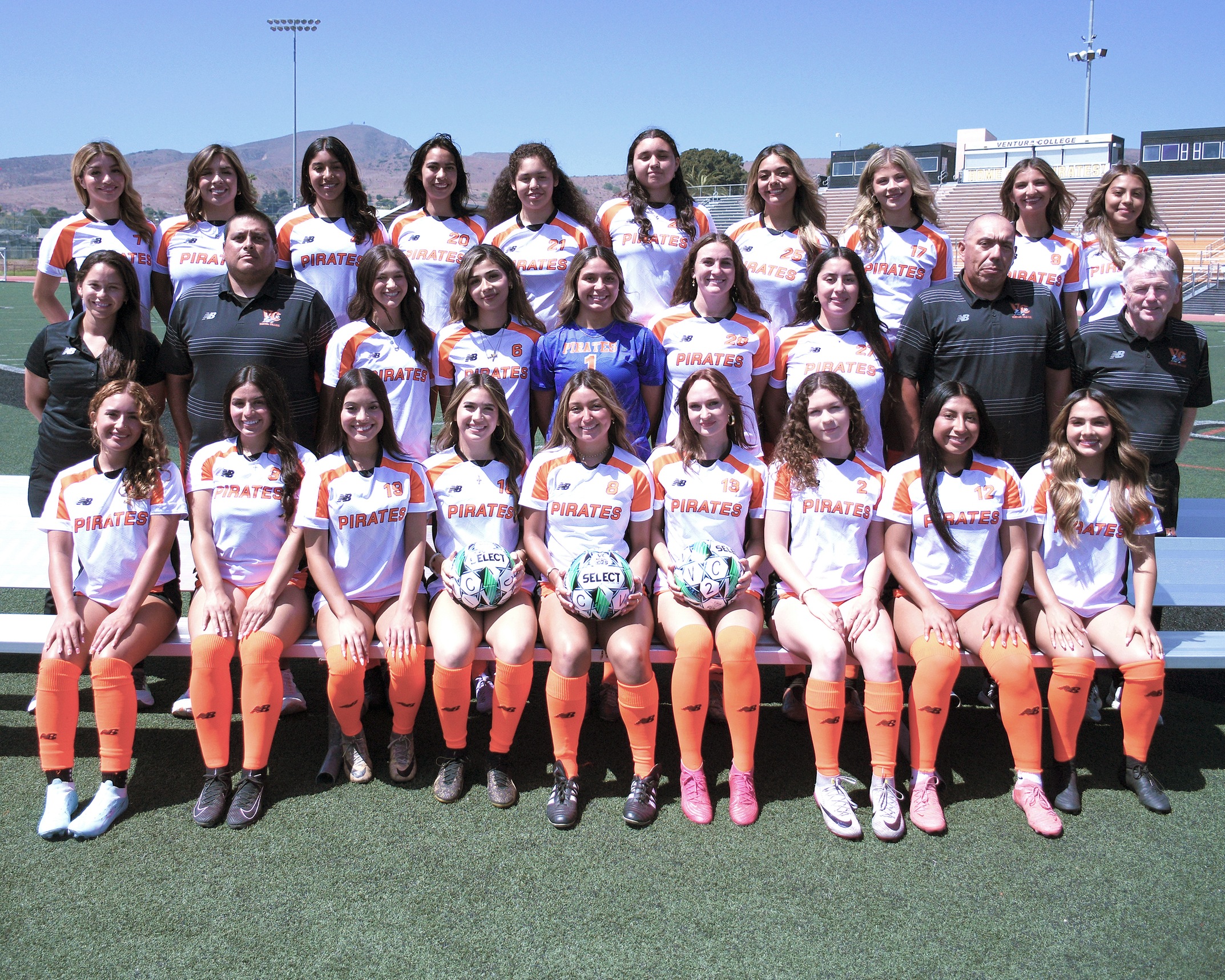 2025 VC Women's Soccer Team Photo